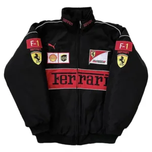 Ferrari Vintage APEX™ Racing Jacket - Black Edition
